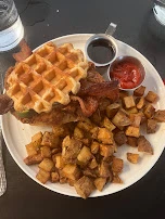 Egg Bacon and Fries